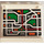 LEGO Panneau 1 x 4 x 3 avec Alien Map Autocollant sans supports latéraux, tenons creux (4215)