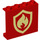 LEGO Panel 1 x 4 x 3 with Fire Logo with Side Supports (35323 / 73902)
