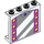 LEGO Panel 1 x 4 x 3 mit Star mirror mit lights Oben each Seite mit Seitenstützen, Hohlbolzen (35323 / 74612)