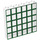 LEGO Panel 1 x 6 x 5 with Green Window Grid Decoration (59349 / 69356)