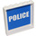 LEGO Panel 1 x 6 x 5 with Police Noticed Board Sticker (59349)