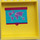 LEGO Panel 1 x 6 x 5 with World Map Sticker (59349)