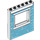 LEGO Panel 1 x 6 x 6 with Window Cutout with Blue Wall (15627 / 50137)