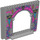 LEGO Panel 4 x 16 x 10 with Gate Hole with Pink (15626 / 101815)