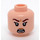 LEGO Pansy Parkinson med Grå Cardigan Minifigur Hode (Forsenket solid knott) (3626 / 101481)