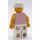 LEGO Paradisa Female mit Pink oben, Weiß Beine und Weiß Hut Minifigur