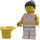 LEGO Paradisa Lady med Lyserød Top Minifigur