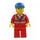 LEGO Paramedico in Rosso uniform, Blu Palla Berretto Minifigure