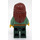 LEGO Park Ranger con Reddish Marrón Pelo Minifigura