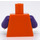 LEGO Party Clown Minifig Torso (973 / 88585)