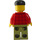 LEGO Passenger Man - Red Flannel Shirt Minifigure