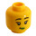 LEGO Peapod Costume Girl Minifigure Head (Recessed Solid Stud) (3626 / 67921)