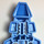 LEGO Parelmoer Blauw Bionicle Foot (44138)