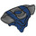 LEGO Parelmoer Donkergrijs Armor met Dark Blauw Robe (20566)