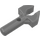 LEGO Perle dunkelgrau Bar 1 mit Clip (mit Lücke im Clip) (41005 / 48729)