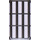 LEGO Pearl Dark Gray Bar 1 x 4 x 6 with Grille Window (92589)