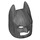 LEGO Parelmoer Donkergrijs Batman Cowl Masker met hoekige oren (10113 / 28766)