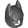 LEGO Pearl Dark Gray Batman Cowl Mask with Angular Ears (10113 / 28766)