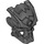 LEGO Pearl Dark Gray Bionicle Skull Mask (20476)