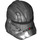 LEGO Pearl Dark Gray Clone Trooper Helmet (Phase 2) with Silver Echo Trooper Markings (11217 / 68795)