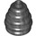 LEGO Pearl Dark Gray Cone 2 x 2 x 1.7 Beehive (35574)