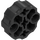 LEGO Pearl Dark Gray Connector Round with Pin and Axle Holes (31511 / 98585)