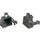 LEGO Pearl Dark Gray Corvus Glaive Minifig Torso (973 / 76382)