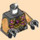 LEGO Pearl Dark Gray Crystal King Torso (973)