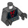 LEGO Pearl Dark Gray Darth Maul Minifig Torso (973 / 76382)