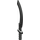 LEGO Pearl Dark Gray Egyptian Khopesh Sword (93247)