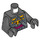 LEGO Pearl Dark Gray General Ironclad Minifig Torso (973 / 76382)