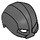 LEGO Pearl Dark Gray Helmet Mask (19303 / 32822)