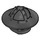 LEGO Perle dunkelgrau Helm mit Chin Bewachen und Broad Brim (15583 / 30273)