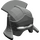 LEGO Perle dunkelgrau Helm mit Comb (10051)