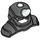 LEGO Perle dunkelgrau Helm mit Schulter Pads und Rhino Horn (81848 / 106166)