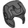 LEGO Perle dunkelgrau Iron Man Helm mit Open Gesicht und oben Scharnier (80429)