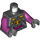 LEGO Parelmoer Donkergrijs Ironclad Henchman Minifig Torso (973 / 76382)