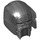 LEGO Pearl Dark Gray Knight of Ren Helmet with Silver Visor (68733)