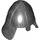 LEGO Pearl Dark Gray Knights Helmet with Neck Protector (3844 / 15606)