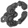 LEGO Perle dunkelgrau Groß Handcuff (98562)