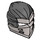 LEGO Pearl Dark Gray Ninjago Wrap with Flat Silver Armor (66953)
