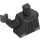 LEGO Pearl Dark Gray Sauron Minifig Torso (973 / 76382)