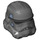 LEGO Pearl Dark Gray Stormtrooper Helmet with Dark Stone Gray and Sand Blue Pattern (19974 / 30408)