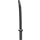LEGO Perle dunkelgrau Schwert mit achteckiger Wache (Katana) (30173 / 88420)