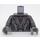 LEGO Pearl Dark Gray Ultron Prime Minifig Torso (973 / 76382)