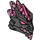 LEGO Pearl Dark Gray Vengestone Mask with Transparent Dark Pink Flame (86184)