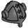 LEGO Pearl Dark Gray Viking Helmet (53450 / 54199)