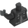 LEGO Pearl Dark Gray War Machine Minifig Torso (973 / 76382)