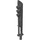 LEGO Perle dunkelgrau Waffe mit Achse (35633)