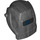 LEGO Pearl Dark Gray Welding Mask with Black Visor with Dark Blue Stripes (14288 / 21886)